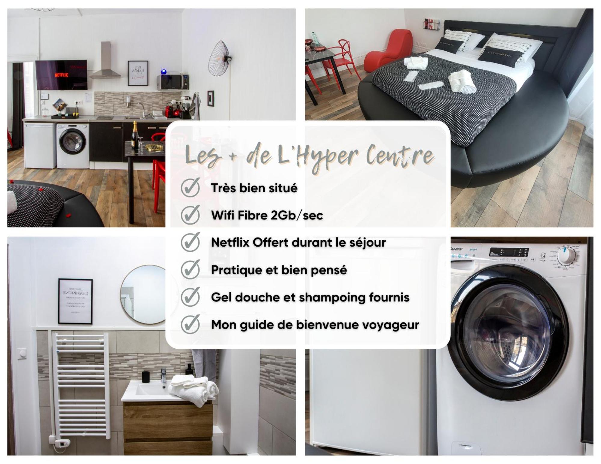 L'Hyper Centre - Netflix & Wifi - Literie Haut De Gamme - Check-In 24H24 - Goodmarning Châlons-en-Champagne Екстериор снимка
